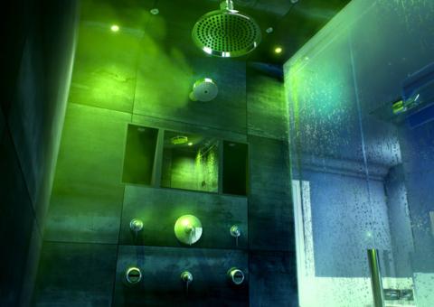 Chromotherapy Lights for Steam Showers and Saunas | SteamSaunaBath